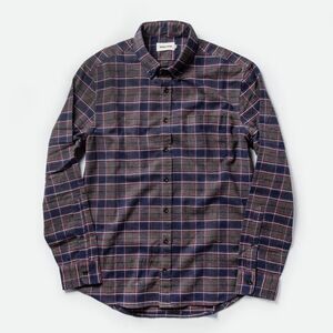 Taylor Stitch The Jack Shirt In Brushed Gray Plaid